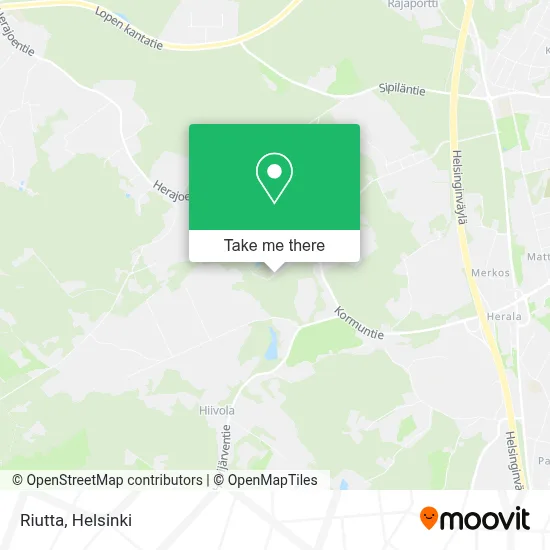 Riutta map