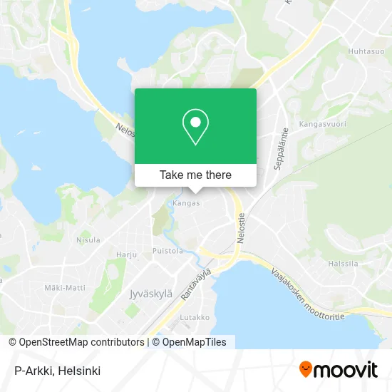 P-Arkki map