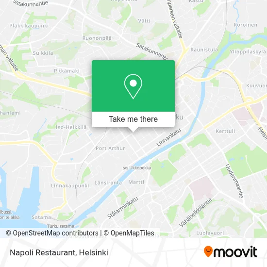 Napoli Restaurant map