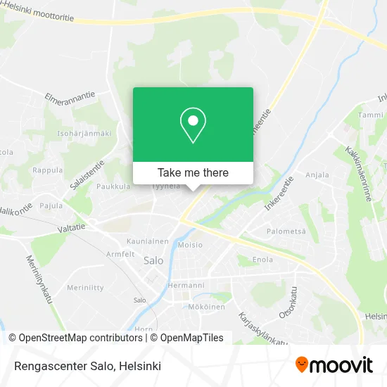 Rengascenter Salo map