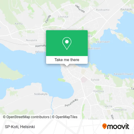 SP-Koti map