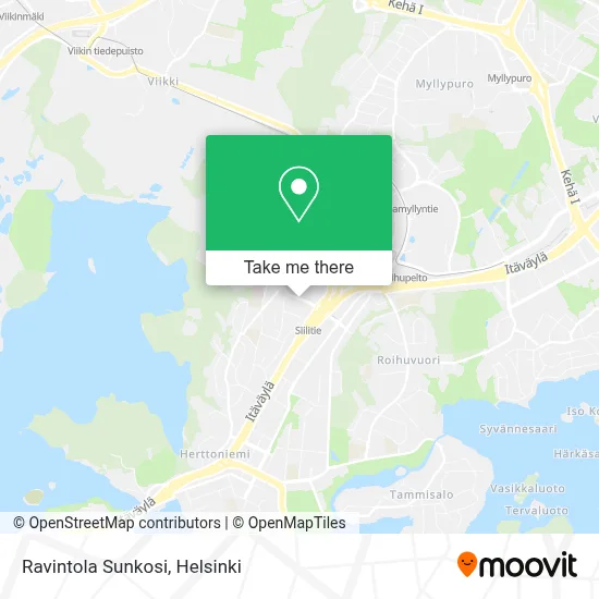 Ravintola Sunkosi map