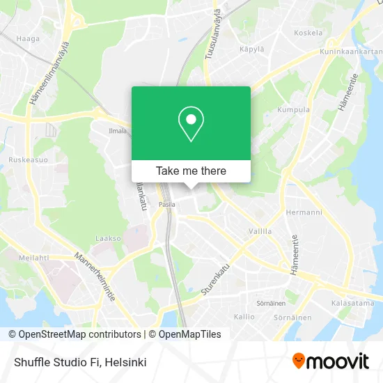 Shuffle Studio Fi map