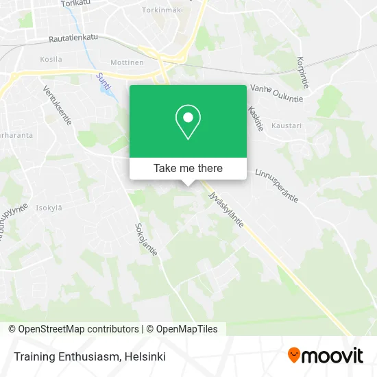 Training Enthusiasm map