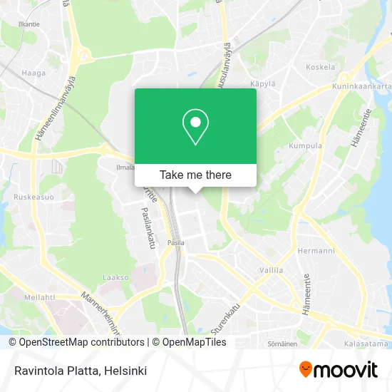 Ravintola Platta map