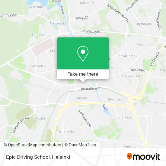 Epic Driving School map