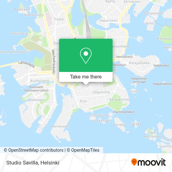 Studio Savilla map