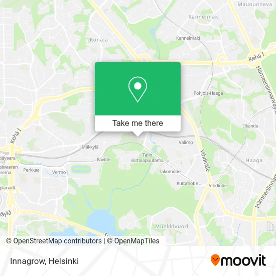 Innagrow map