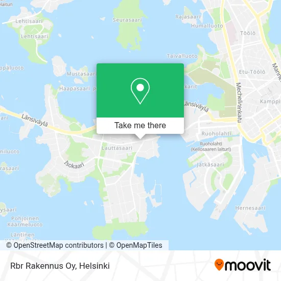 Rbr Rakennus Oy map