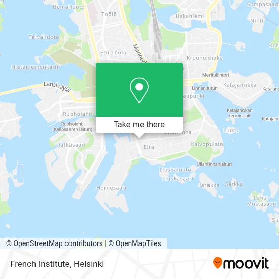 French Institute map