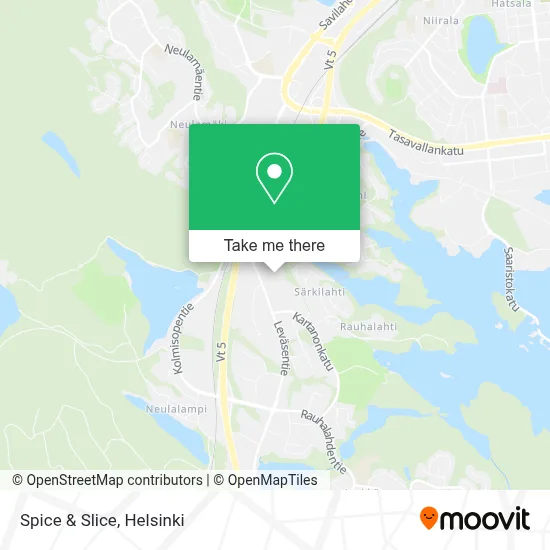 Spice & Slice map