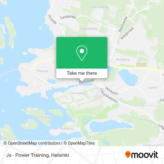 Js - Power Training map