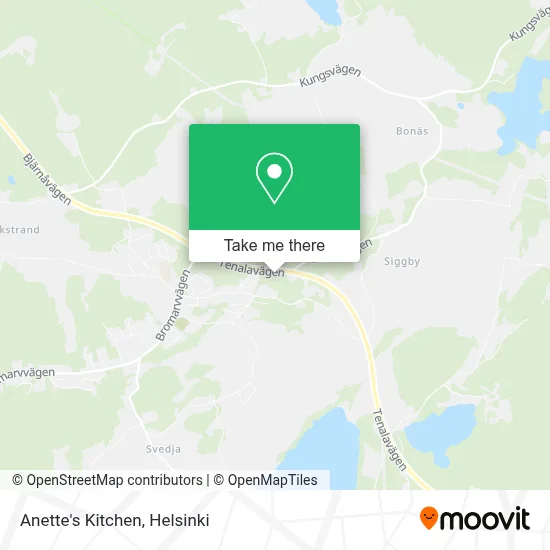 Anette's Kitchen map