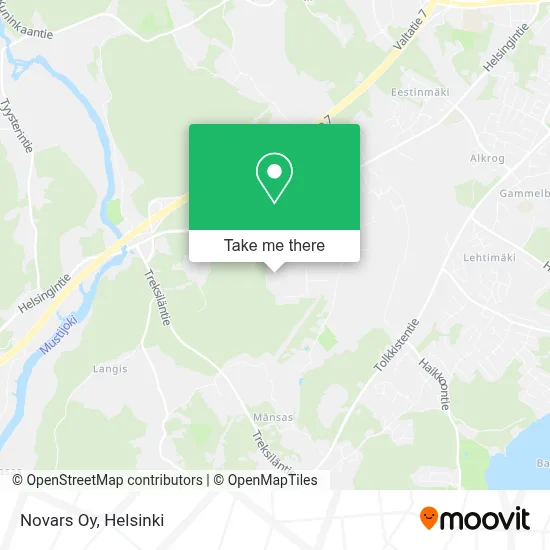 Novars Oy map