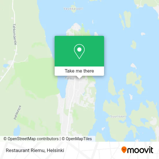 Restaurant Riemu map