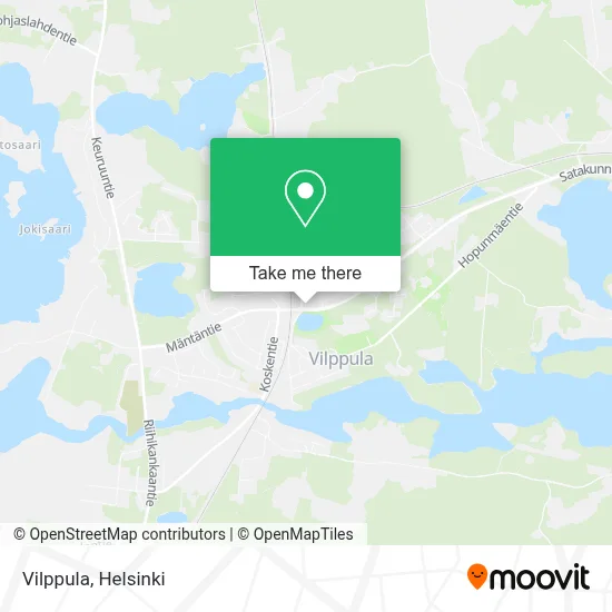 Vilppula map