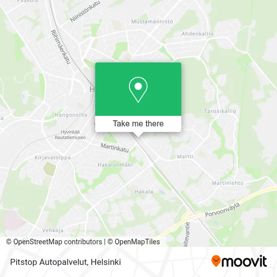 Pitstop Autopalvelut map