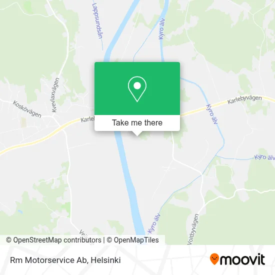 Rm Motorservice Ab map