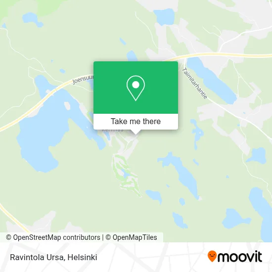 Ravintola Ursa map
