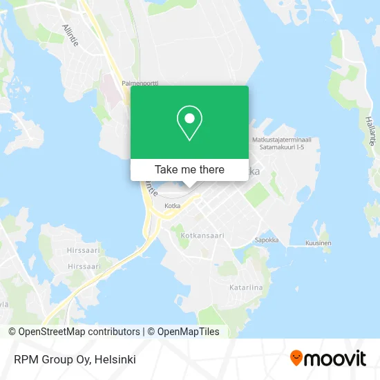 RPM Group Oy map
