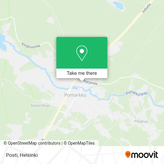 Posti map