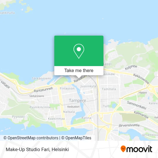 Make-Up Studio Fari map