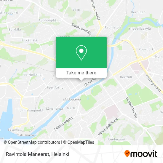 Ravintola Maneerat map
