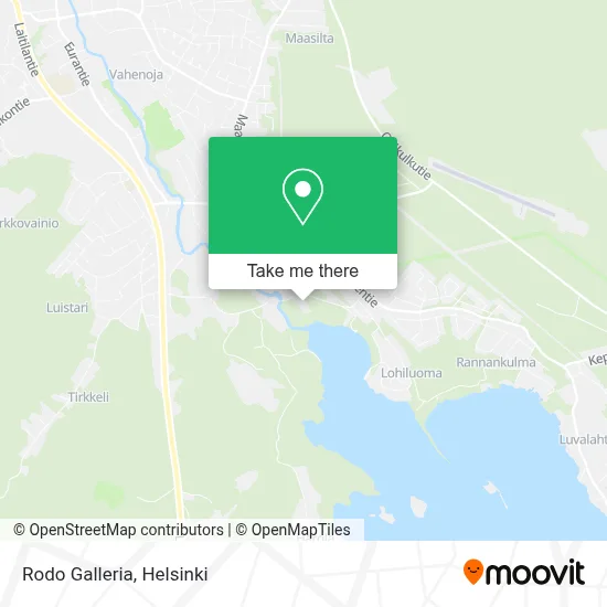 Rodo Galleria map