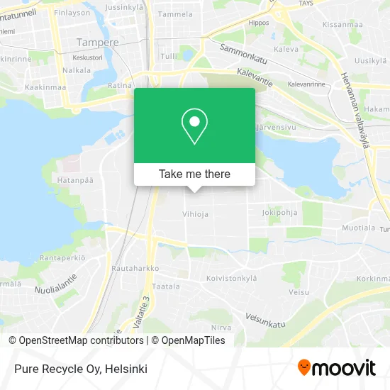 Pure Recycle Oy map