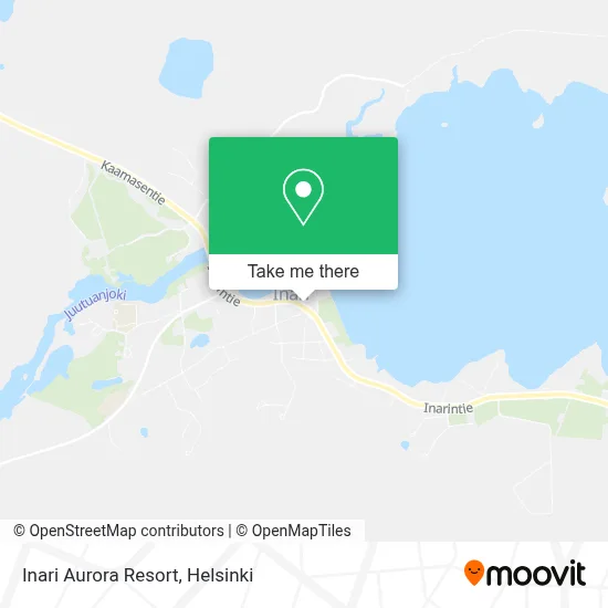 Inari Aurora Resort map