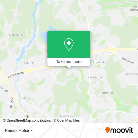 Raisio map