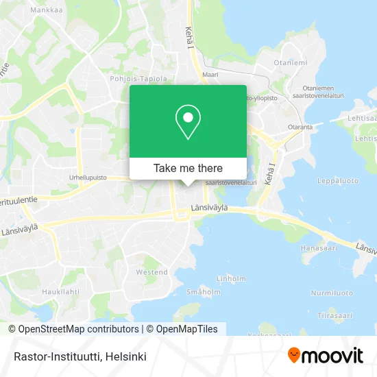 Rastor-Instituutti map