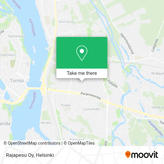 Rajapesu Oy map