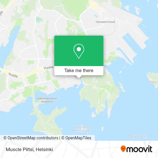 Muscle Piitsi map