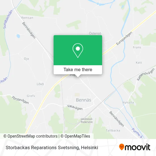 Storbackas Reparations Svetsning map