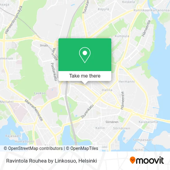 Ravintola Rouhea by Linkosuo map