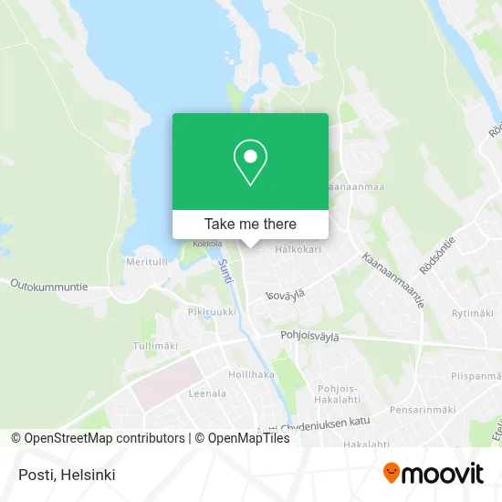 Posti map
