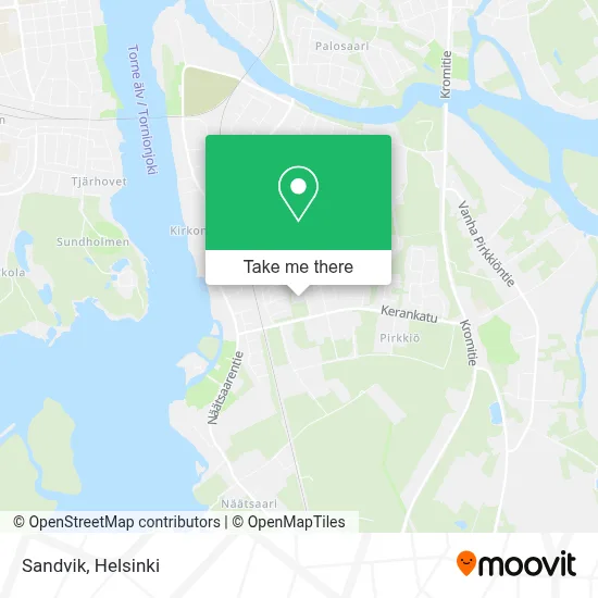 Sandvik map
