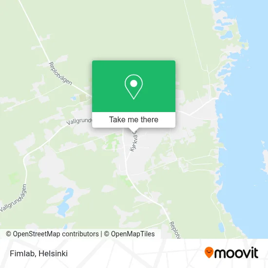 Fimlab map