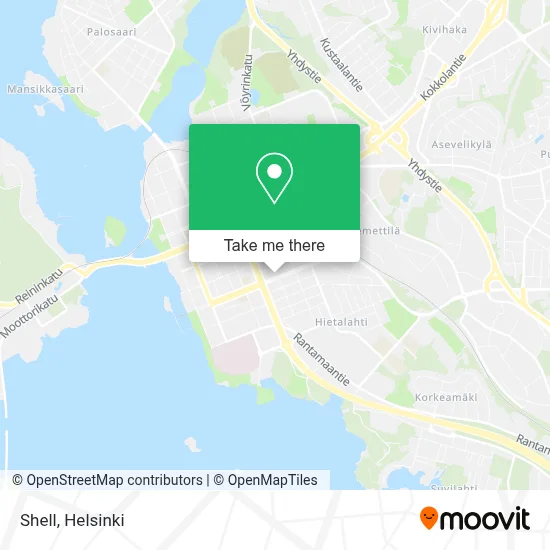 Shell map