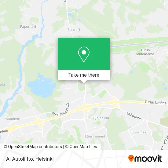 Al Autoliitto map