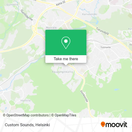 Custom Sounds map