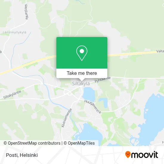 Posti map