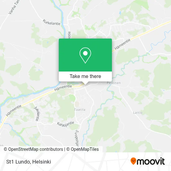 St1 Lundo map