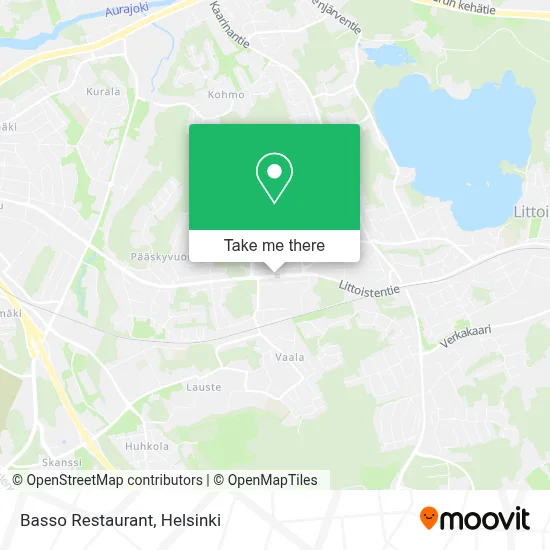 Basso Restaurant map
