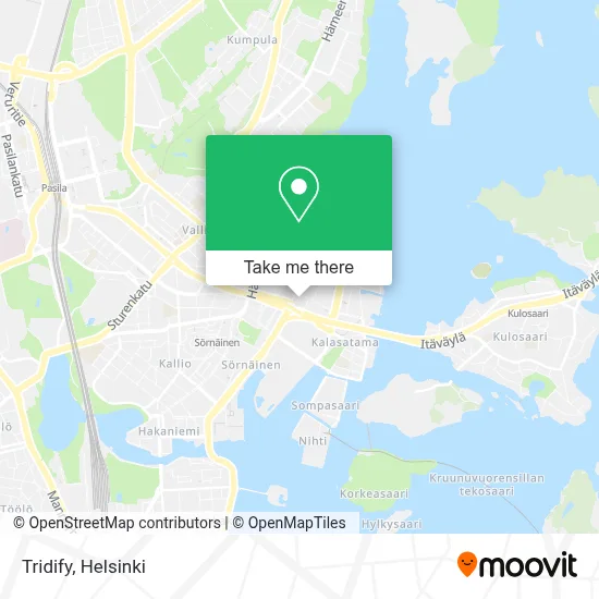 Tridify map