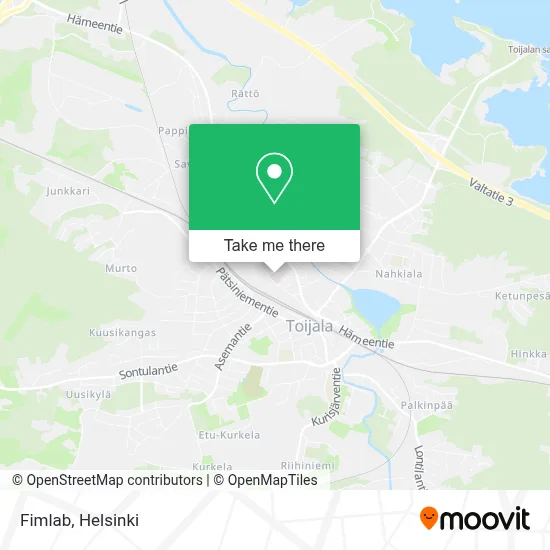 Fimlab map