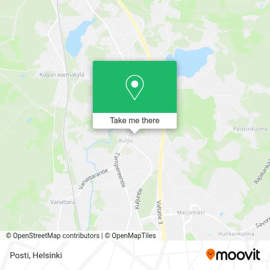 Posti map