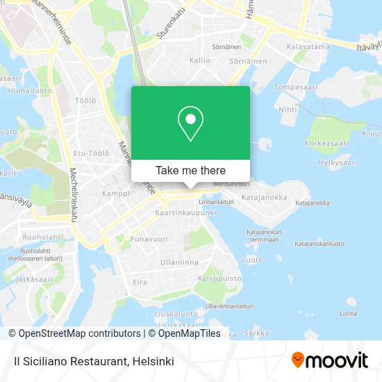 Il Siciliano Restaurant map