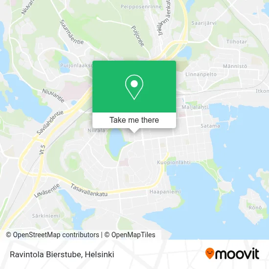Ravintola Bierstube map